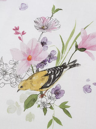 Songbird Duvet Cover Set | Pink