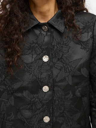 Mai Long Sleeve Blazer | Black Beauty