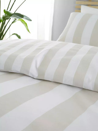 Cove Stripe Duvet Cover Set | Natural