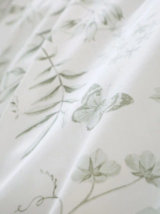 Thea Floral Duvet Cover Set | Green