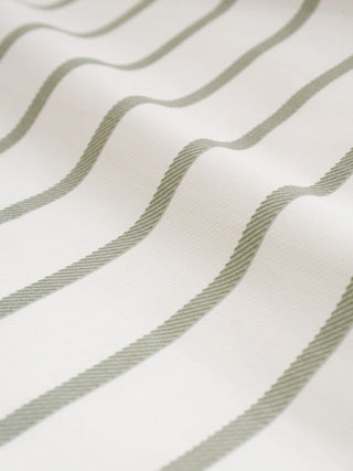Hampton Stripe Duvet Cover Set | Green