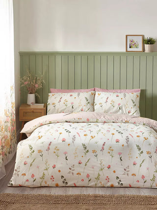 Countryside Floral Duvet Cover Set | Pink