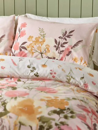 Countryside Floral Duvet Cover Set | Pink