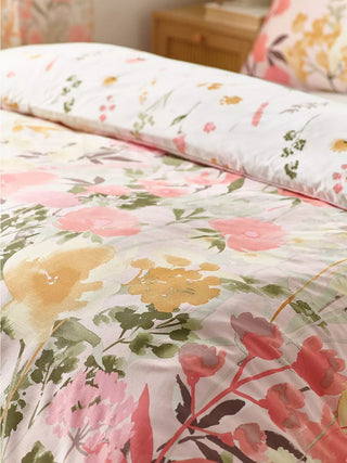Countryside Floral Duvet Cover Set | Pink