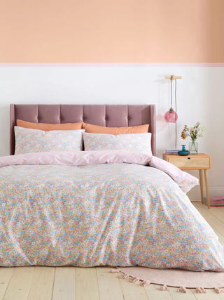 Darcy Floral Duvet Cover Set | Pink