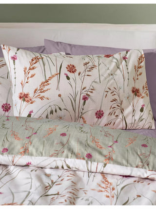 Brushed Grasmere Floral Duvet Cover  | Green