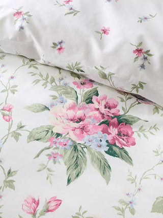 Bridgerton Penelope Floral Duvet Cover Set | Cream