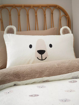 Cosy Bear Duvet Cover Set | Natural