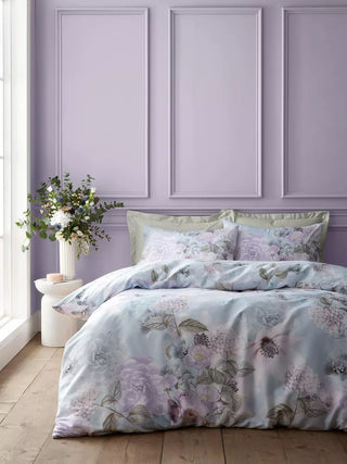 Floral Serenity Duvet Cover Set | Blue
