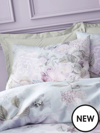 Floral Serenity Duvet Cover Set | Blue