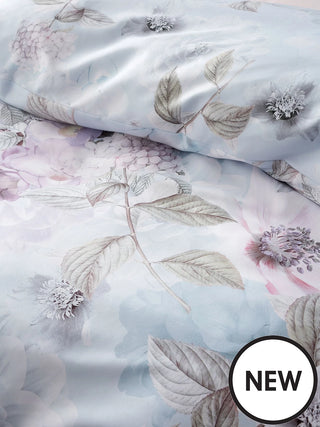 Floral Serenity Duvet Cover Set | Blue