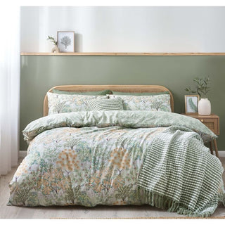 Forest Blossom Duvet Cover Set | Green