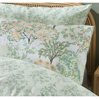 Forest Blossom Duvet Cover Set | Green
