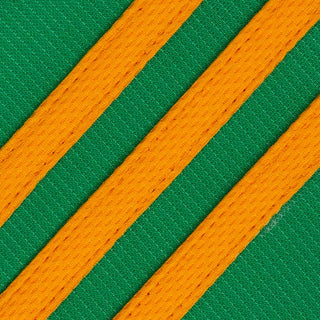 O'Neills Mourne Shorts Mirco-stripe Green and Amber