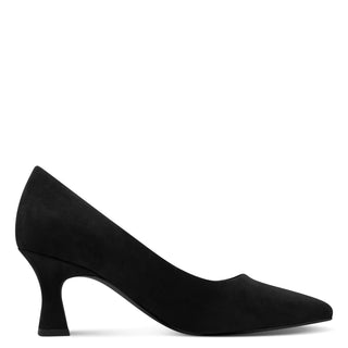 Pointed Court Shoe | Black