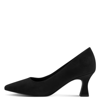 Pointed Court Shoe | Black