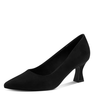 Pointed Court Shoe | Black
