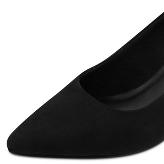 Pointed Court Shoe | Black