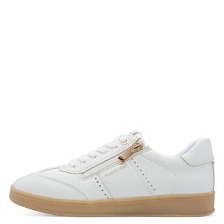 Bargi Thick Stripe Trainer | White