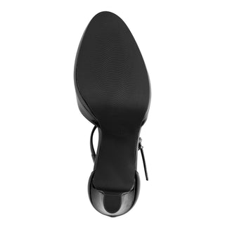 T Strap Heel | Black