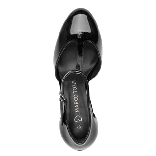 T Strap Heel | Black