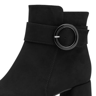 Buckle Ankle Boot | Black