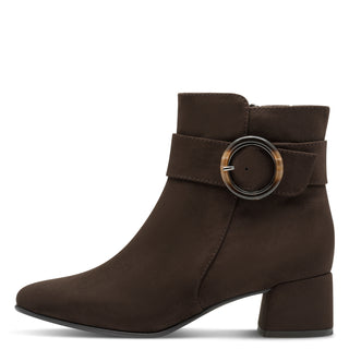 Buckle Ankle Boot | Mocca