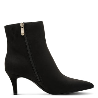 Pointed Toe Ankle Boot | Black