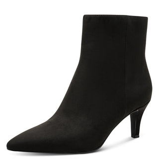 Pointed Toe Ankle Boot | Black