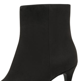 Pointed Toe Ankle Boot | Black