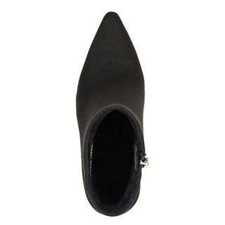 Pointed Toe Ankle Boot | Black