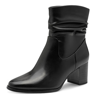 Round Toe Ankle Boot | Black