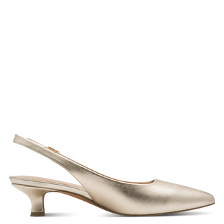 Viano Slingback Heel | Gold