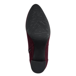 Round Toe  Ankle Boot | Mulberry