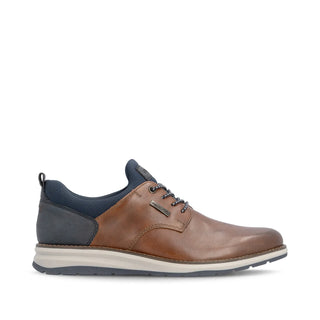Dustin Comfort Shoe | Tan Navy