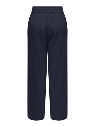 Tizana Cotton Loose Pants | Night Sky