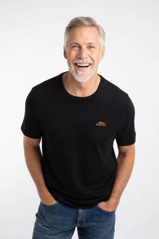 Fished Branded T-Shirt | Black