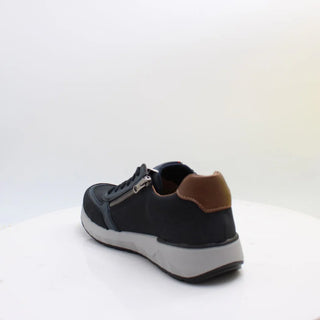 Two Tone Comfort Shoe | Navy