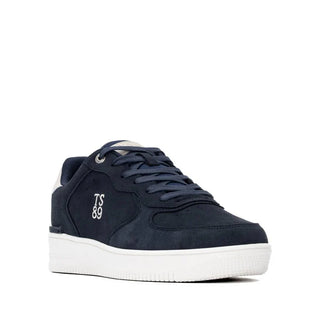 Suede Mens Trainer | Navy