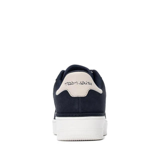 Suede Mens Trainer | Navy