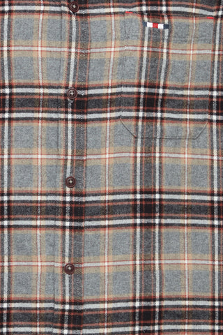 FQ1924 Check Shirt Zink Mix