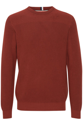 FQ1924 Crew Neck Jumper Brown