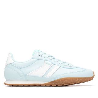 Suede Trainer | Aqua