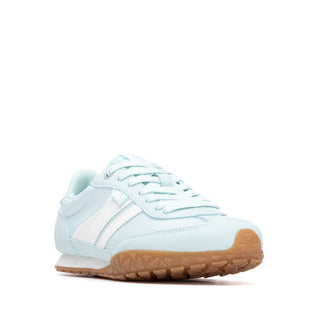 Suede Trainer | Aqua