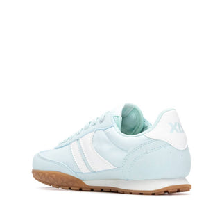 Suede Trainer | Aqua