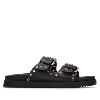 Flat Sandal | Black