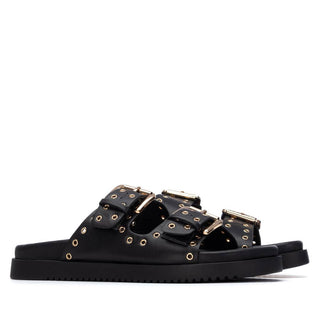 Flat Sandal | Black