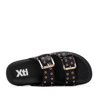 Flat Sandal | Black