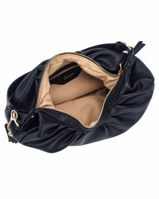 Oriole Large Soft Hobo Bag Black