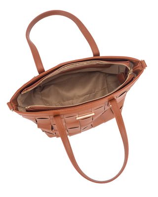 Genoa Tote Crossbody Bag | Tan